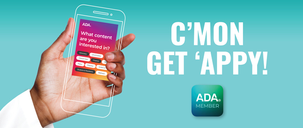 C'mon get 'appy! ADA Member app